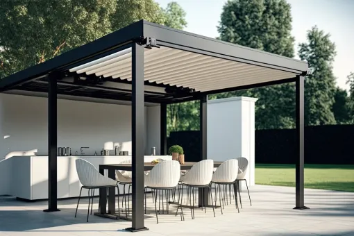 Création de pergola sur mesure à L'Île-Rousse, Bastia, Ferronnerie J-P
